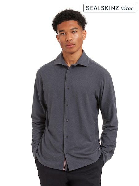Sealskinz Blue Weybourne Water Repellent Stretch Shirt (AW6101) | €85