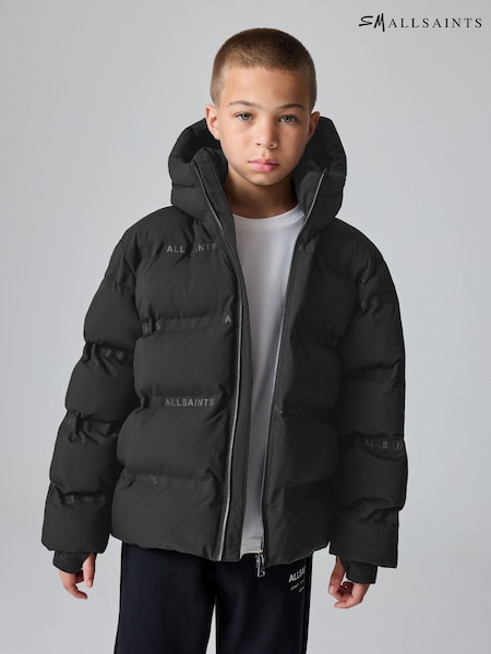 smALLSAINTS Black Short Padded Coat (AW6215) | €86 - €92