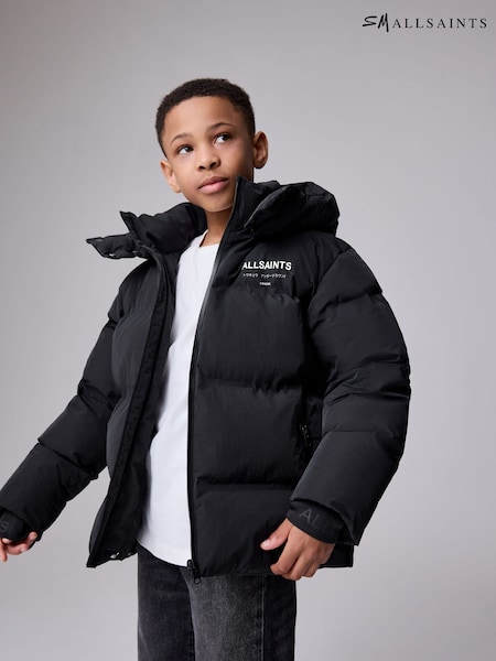 smALLSAINTS Black Underground Short Padded Coat (AW6216) | €83 - €87