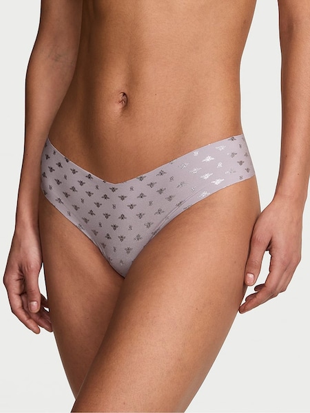 Victoria's Secret Feather Purple Bees Thong Knickers (AW6338) | €10.50