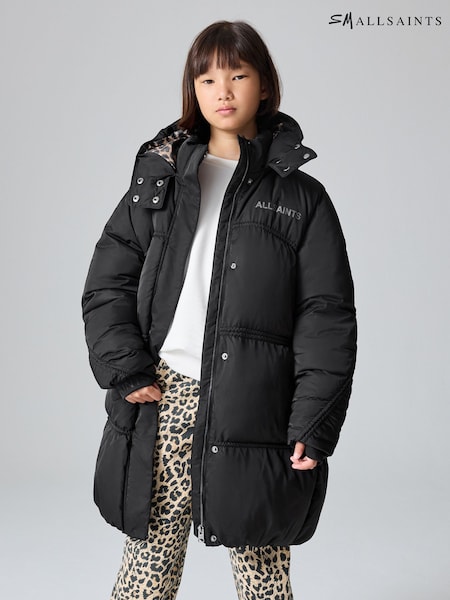 smALLSAINTS Ruched Longline Padded Coat (AW6377) | 125 € - 131 €