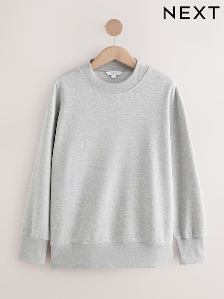 Grey Relaxed Fit Essentials Longline Sweatshirt (AW6437) | 883 UAH