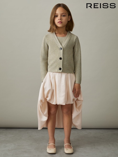 Reiss Ivory Mali 4-9 yrs High-Low Puffball Skirt (AW6590) | 551 QAR