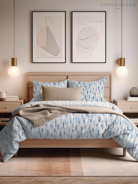 Copenhagen Home Blue Rayne Duvet Cover Set (AW6657) | $34 - $55