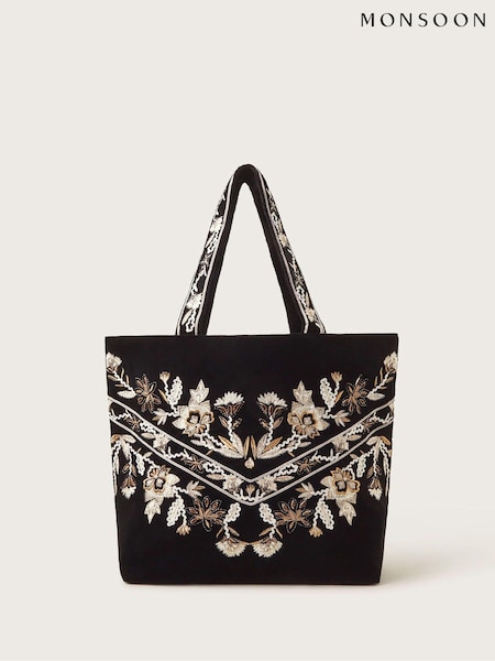 Monsoon Phoebe Floral Embroidered Tote Bag (AW6802) | 229 LEI