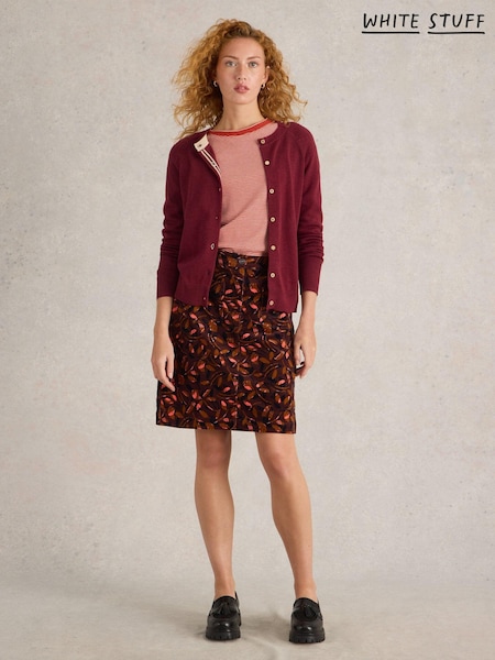 White Stuff Melody Organic Cord Skirt (AW6975) | 275 LEI