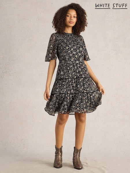 White Stuff Erin Metallic Dress (AW6977) | €63