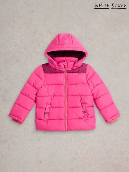 White Stuff Short Puffer Coat (AW6995) | 210 LEI