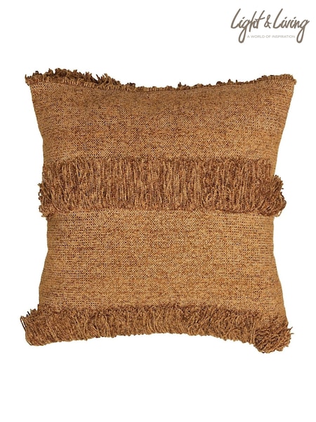 Light & Living 100% Cotton Luani Fringed Cushion (AW7021) | 315 zł