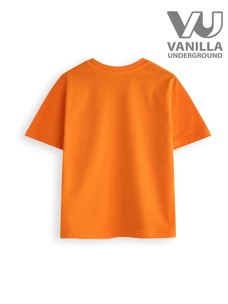 Vanilla Underground Orange Unisex Kids Gruffalo and Friends 100% Cotton T-Shirt (AW7250) | €19
