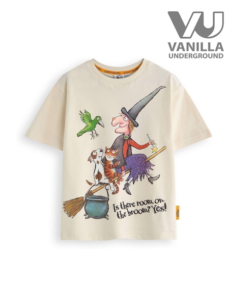 Vanilla Underground Cream Unisex Kids Gruffalo and Friends 100% Cotton T-Shirt (AW7254) | €19