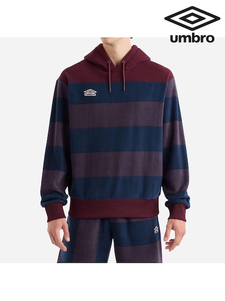 Umbro Red Panelled Hoodie (AW7312) | €85