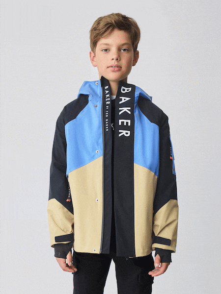 Baker by Ted Baker Shower Resistant Colourblock Coat (AW7319) | € 78 - € 89