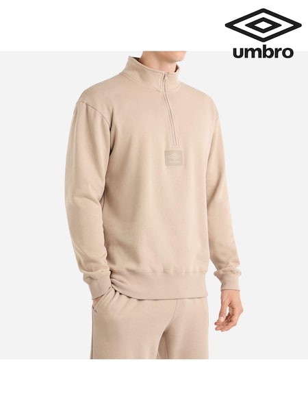 Umbro Small Logo Quarter Zip Fleece (AW7336) | €63