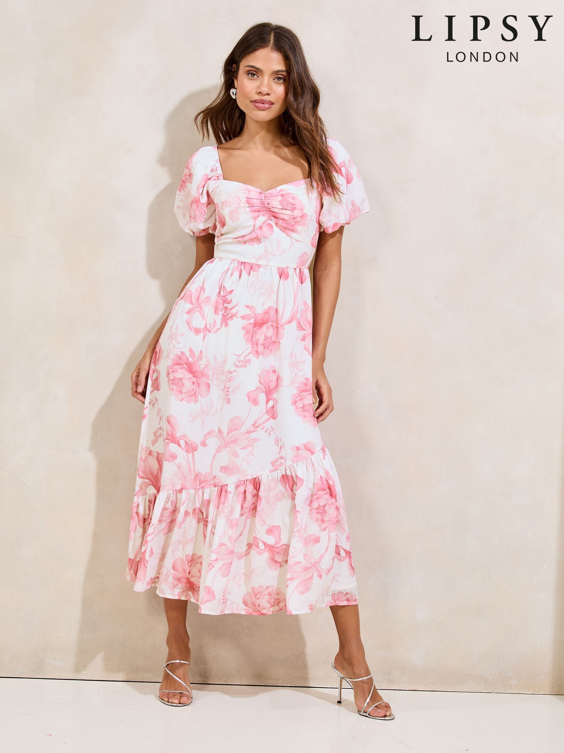 Women's Lipsy White Summer Dress Print Dresses | Next Luxembourg