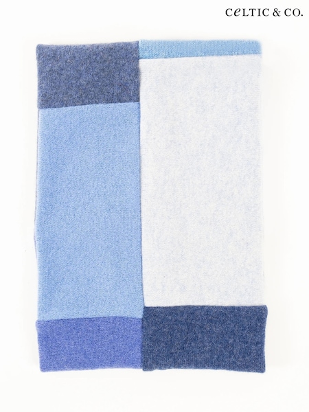 Sininen - Celtic & Co. Sininen Cashmere Neckwarmer Huivi (AW7988) | €66
