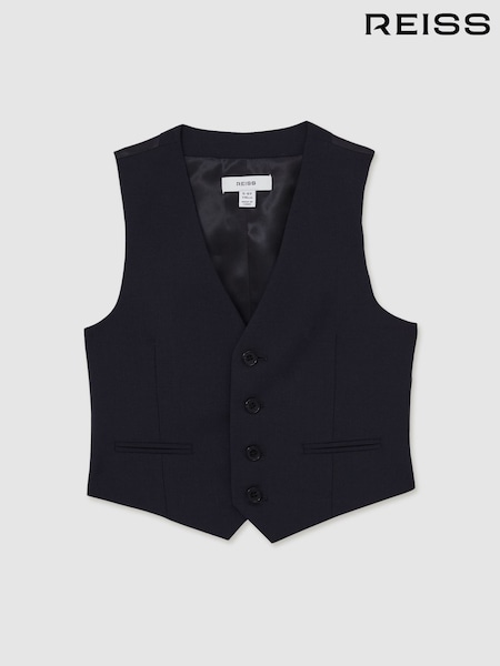 Reiss Hope Wool-Blend Single-Breasted Waistcoat (AW8235) | €70