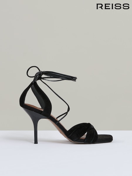 Reiss Alexis Suede Strappy Heeled Sandals (AW8237) | 273 €