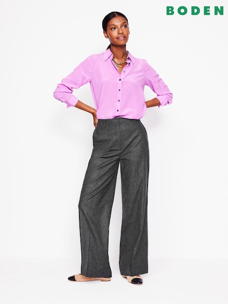 Boden Westbourne Wool Blend Trousers (AW8257) | 677 LEI