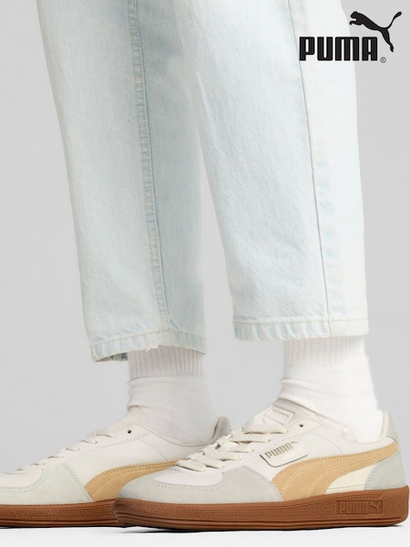 Puma White Womens Palermo Trainers (AW8385) | €99