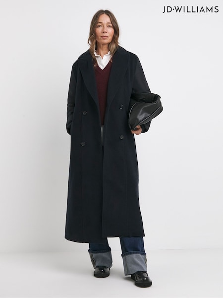 JD Williams Hybrid Bomber Longline Coat (AW8406) | 417 LEI