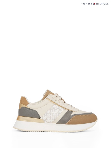 Tommy Hilfiger Lux Monogram Runner Trainers (AW8465) | €172