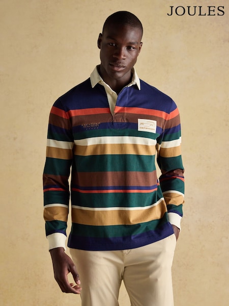 Joules Official Burghley Multi Rugby Club Shirt (AW8525) | €83.95