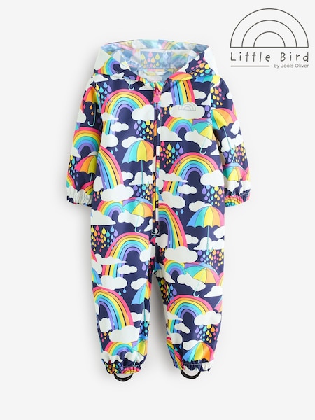 Multi - Little Bird by Jools Oliver vanntett regnbuepyttedress (AW8646) | kr400 - kr457