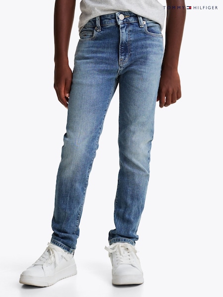 Tommy Hilfiger Blue Modern Straight Vintage Jeans (AW8688) | R$ 495