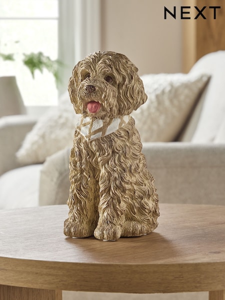 Natural Louis The Labradoodle Ornament (AW8776) | €13