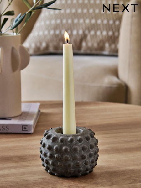 Grey Bobble Loxley Textured Tea Light Holder (AW8787) | €11