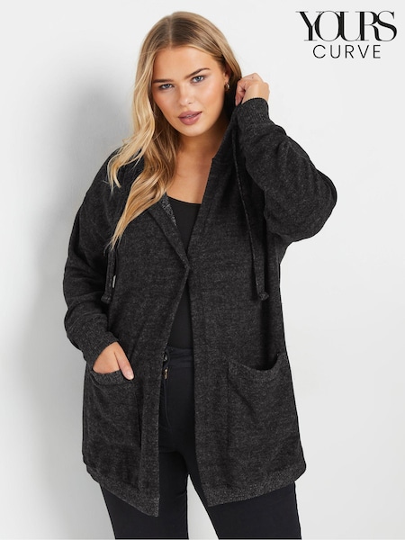 Yours Curve Soft Touch Hooded Cardigan (AW8970) | € 45