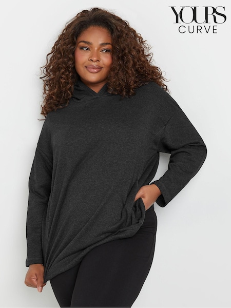 Yours Curve Oversized Hoodie (AW8980) | ‏151‏₪