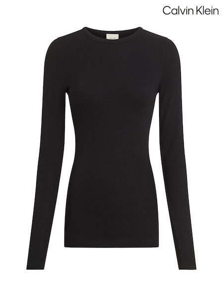 Calvin Klein Slim Crew Neck Long Sleeve Top (AW9102) | €118