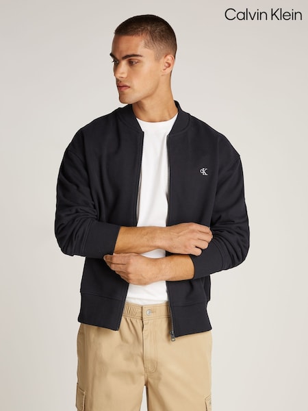 Calvin Klein Heavyweight 100% Cotton Embroidered Bomber Jacket (AW9132) | ‏553‏₪