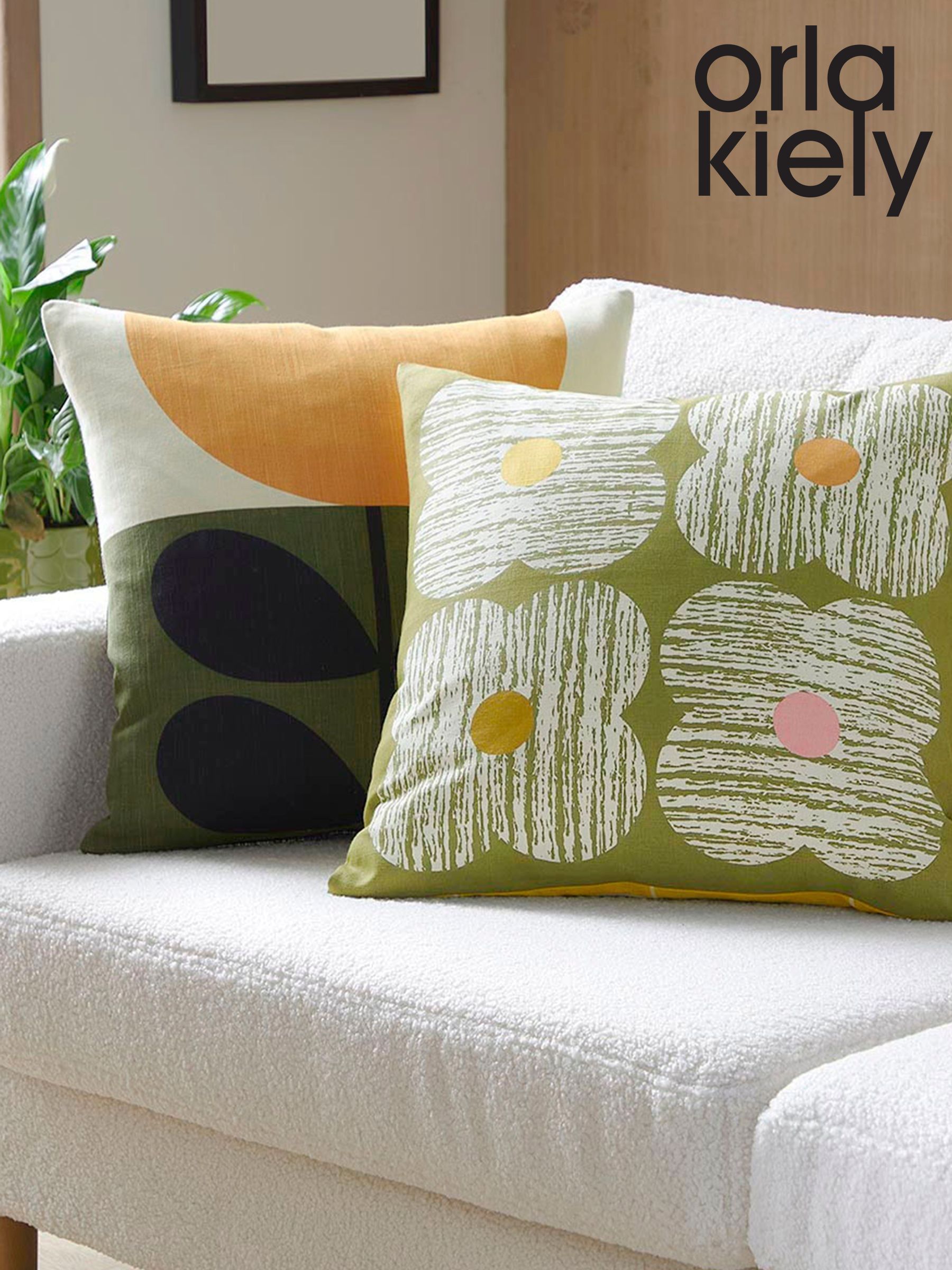 Orla Kiely Cushions | Multi Coloured Cushions | Next