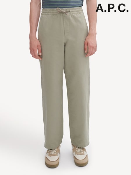 A.P.C. Green Vincent Trousers (AW9274) | OMR141