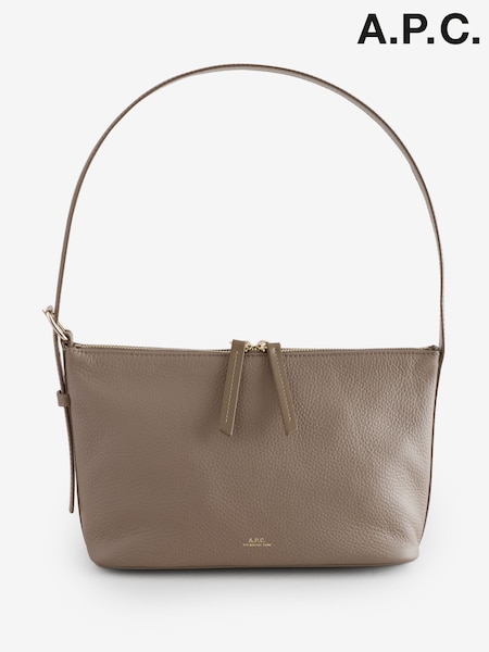A.P.C. Brown Vera Shoulder Bag (AW9276) | €530