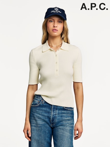 A.P.C. Polo Danae Polo Shirt (AW9277) | ‏1,310 د.إ.‏