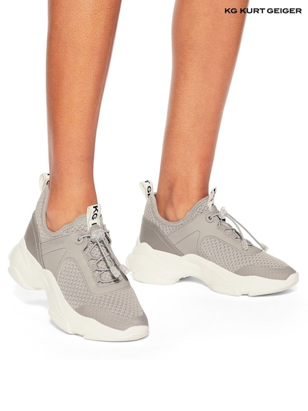 Nude - KG Kurt Geiger Leighton Knit Trainers (AW9388) | 98 €