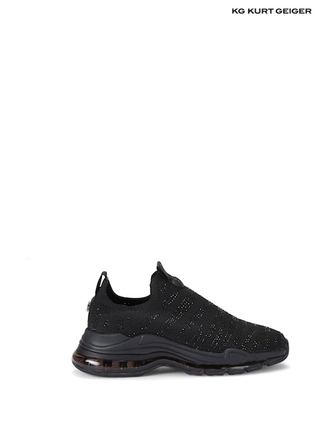 KG Kurt Geiger Legit Slip On Bling2 Black Trainers (AW9389) | € 81