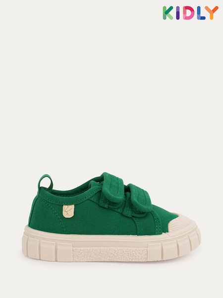 KIDLY Plain Canvas Trainers (AW9400) | AED70