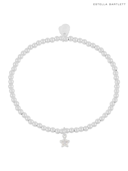 Estella Bartlett Silver Tone CZ Star Sienna Bracelet (AW9533) | €22.50