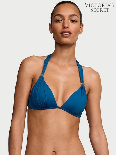 Victoria's Secret Sapphire Blue Halter Push Up Bikini Top (AY0093) | €55