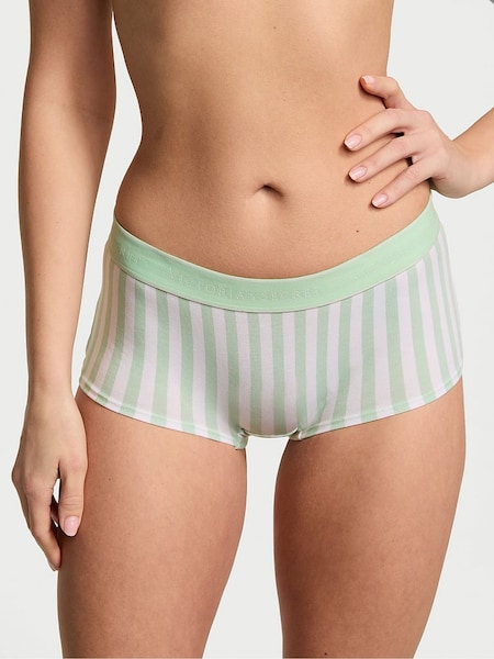 Victoria's Secret Mint Green Stripe Short Knickers (AY0109) | €10.50