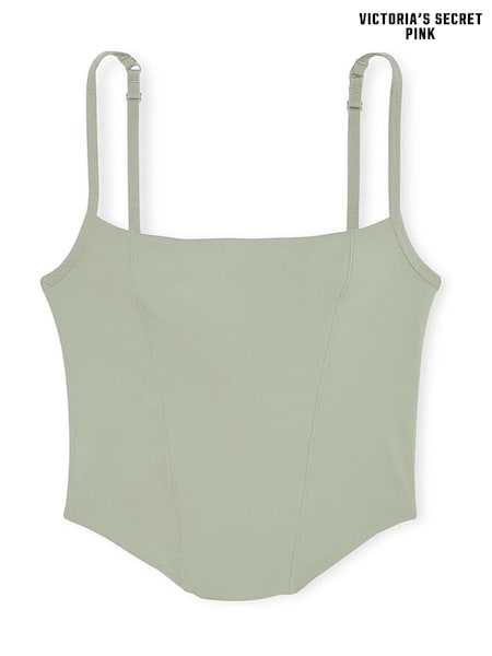 Victoria's Secret PINK Green Garden Soft Stretch Bra Top (AY0136) | €29