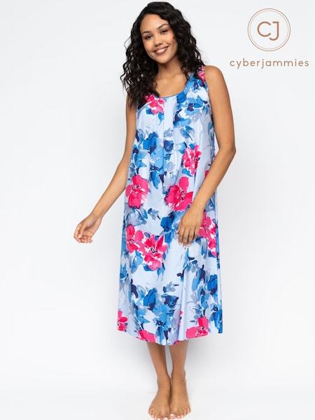 Cyberjammies Lyla Floral Print Bus Long Nightdress (AY0401) | 261 LEI