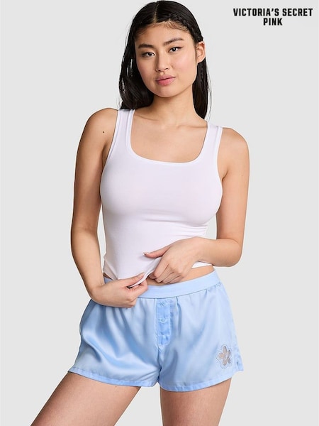 Victoria's Secret PINK Blue Dancer Short TENCEL™ Pyjama Bottoms (AY0475) | €29