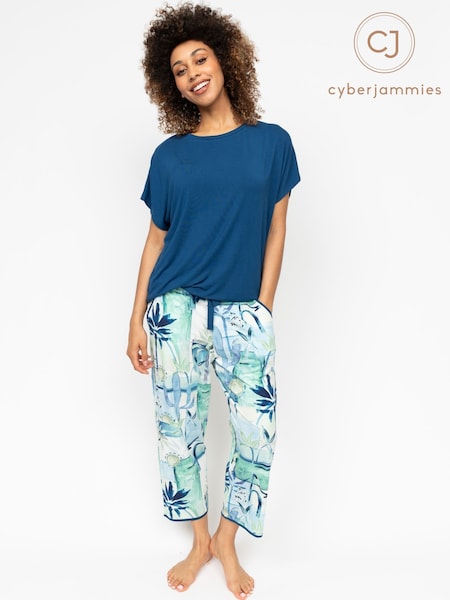 Cyberjammies Slouch Top Watercolour Landscape Pyjama Top (AY0481) | ‏228 ر.ق.