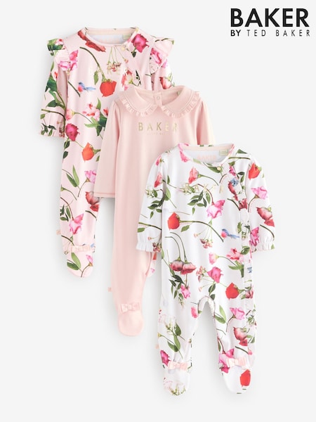 Baker by Ted Baker Sleepsuits 3 Pack (AY0522) | € 62 - € 67